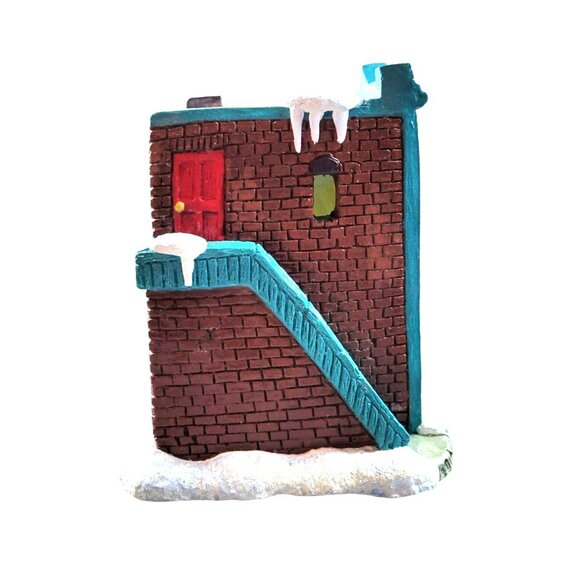 Christmas Village Mercantile Bonus Men Playing Checkers Ceramic Decor JH1814 - Picture 4 of 5